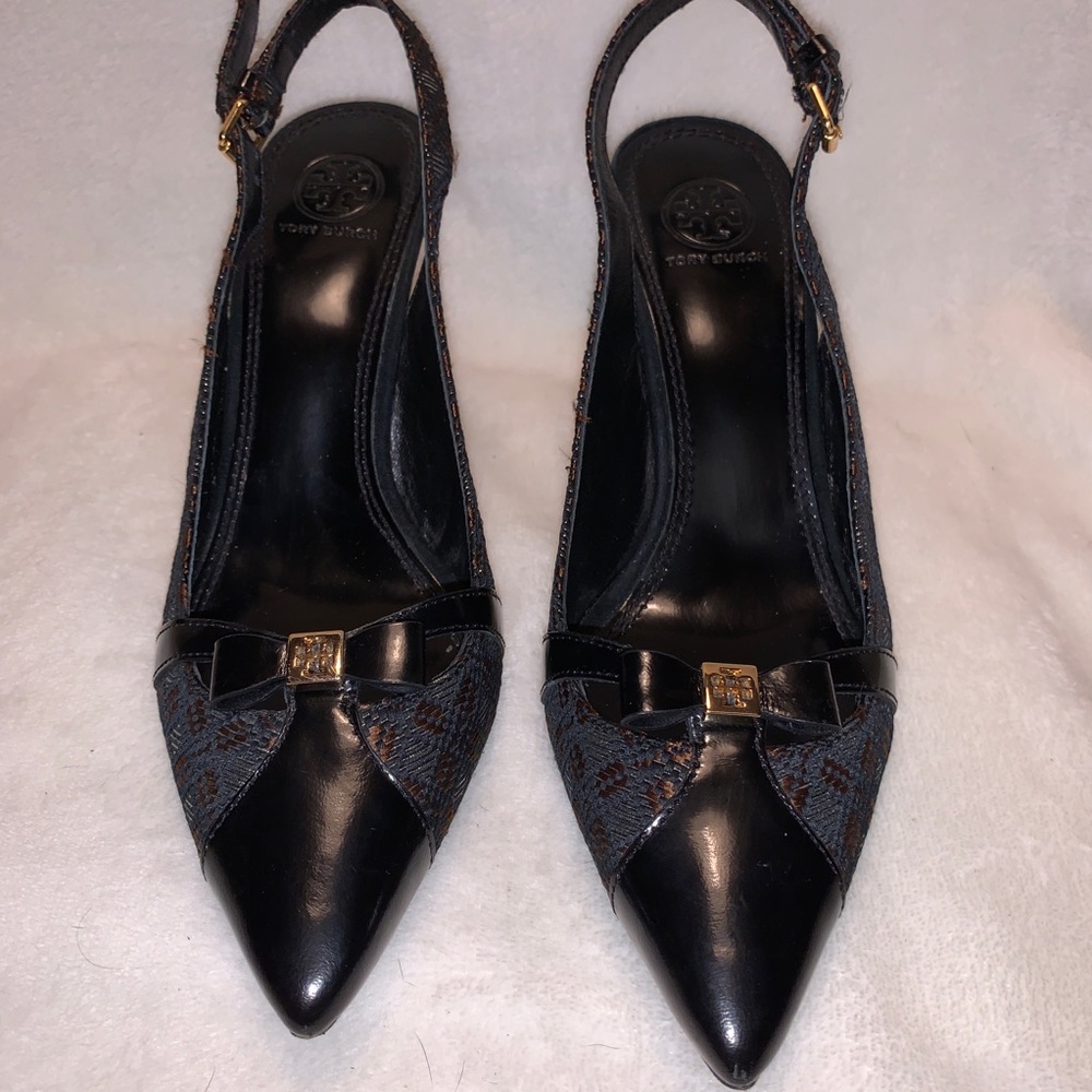Tory Burch slingback heels